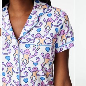 Monkey Love Polo Pajamas size small nwt